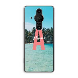 CaseCompany Pacific Dream: Sony Xperia Pro-I Transparant Hoesje