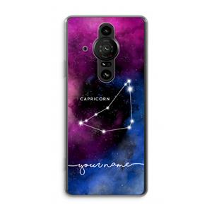 CaseCompany Sterrenbeeld - Donker: Sony Xperia Pro-I Transparant Hoesje
