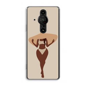 CaseCompany Let's get salty: Sony Xperia Pro-I Transparant Hoesje
