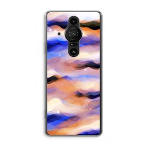CaseCompany Donkere Wolken: Sony Xperia Pro-I Transparant Hoesje