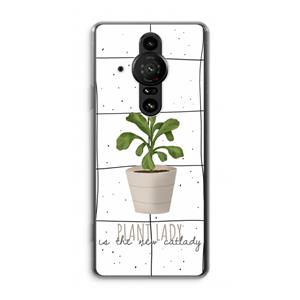 CaseCompany Kamerplant op vensterruit: Sony Xperia Pro-I Transparant Hoesje