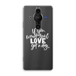 CaseCompany Partner in crime: Sony Xperia Pro-I Transparant Hoesje