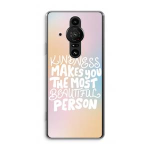 CaseCompany The prettiest: Sony Xperia Pro-I Transparant Hoesje