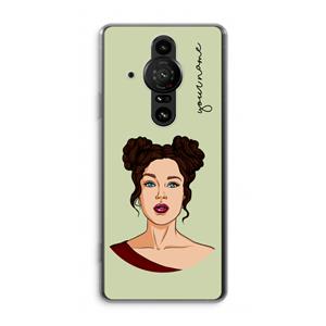 CaseCompany Pop-Art Creator: Sony Xperia Pro-I Transparant Hoesje