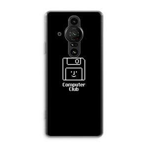 CaseCompany Hello: Sony Xperia Pro-I Transparant Hoesje