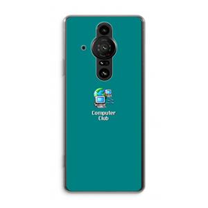 CaseCompany Win98: Sony Xperia Pro-I Transparant Hoesje