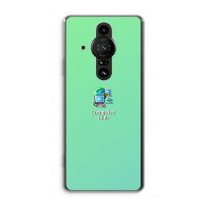 CaseCompany Win98: Sony Xperia Pro-I Transparant Hoesje