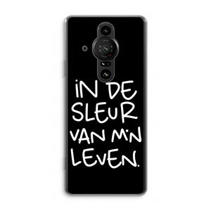 CaseCompany De Sleur: Sony Xperia Pro-I Transparant Hoesje