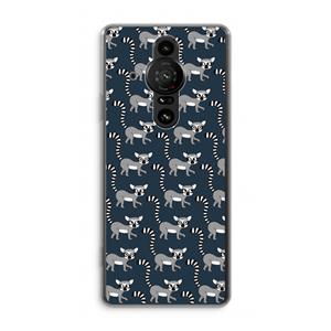 CaseCompany Makis: Sony Xperia Pro-I Transparant Hoesje