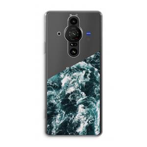 CaseCompany Zee golf: Sony Xperia Pro-I Transparant Hoesje