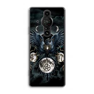 CaseCompany Sinister Wings: Sony Xperia Pro-I Transparant Hoesje