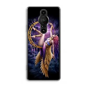 CaseCompany Aerial Angel: Sony Xperia Pro-I Transparant Hoesje