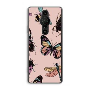 CaseCompany Tiny Bugs: Sony Xperia Pro-I Transparant Hoesje