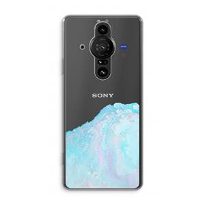 CaseCompany Fantasie pastel: Sony Xperia Pro-I Transparant Hoesje