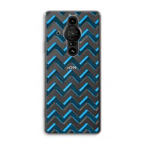 CaseCompany Onderbroken lijn: Sony Xperia Pro-I Transparant Hoesje