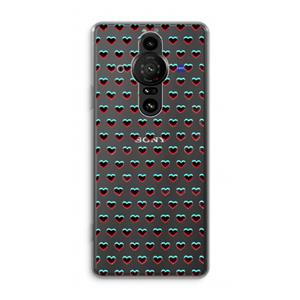 CaseCompany Hartjes: Sony Xperia Pro-I Transparant Hoesje