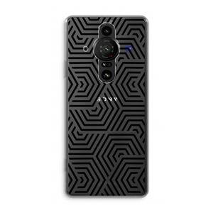 CaseCompany Magic pattern: Sony Xperia Pro-I Transparant Hoesje