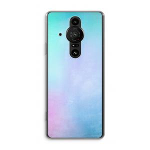 CaseCompany mist pastel: Sony Xperia Pro-I Transparant Hoesje