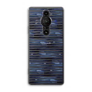 CaseCompany Verrassende lijnen: Sony Xperia Pro-I Transparant Hoesje