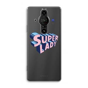 CaseCompany Superlady: Sony Xperia Pro-I Transparant Hoesje