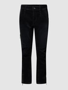 Jeans in beschichteter glänzender Qualität MAC Schwarz