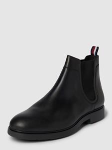 Chelsea boots met label in reliëf, model 'ELEVATED ROUNDED'