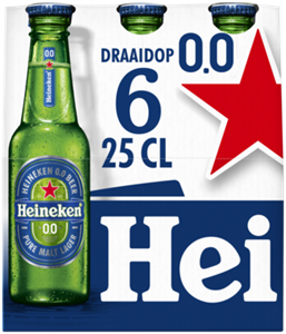 Heineken 0.0 6X25CL