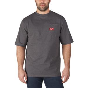 Milwaukee WTSSG-S | Work T-shirt short sleeve grijs - 4933478231 - 4933478231