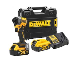 DeWALT DCF850P2T-QW 18V Li-ion XR Accu Slagschroevendraaier set (2x 5.0Ah) in TSTAK koffer