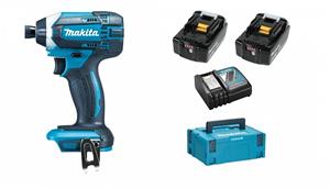 Makita DTD152RMJ 18V Li-Ion accu slagschroevendraaier set (2x 4.0Ah accu) in Mbox