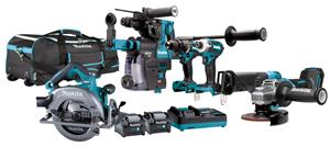 Makita DK0128G601 40 V Max Combiset boren, (slag)schroeven, slijpen en zagen | Mtools