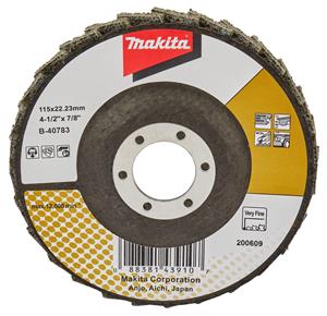 Makita Lamellen Conditioneringschijf 115mm Extra Fijn - B-40783