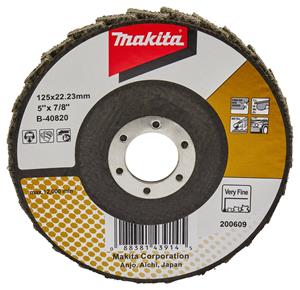 Makita Lamellen Conditioneringschijf 125mm Extra Fijn - B-40820