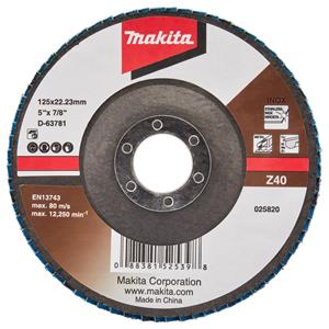 Makita Lamellenschijf 125mm Z60 10st - D-63797-10