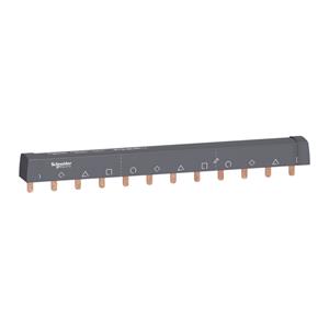 Schneider Electric Acti9 comb busbar - 3l+n - 18 mm pitch - 12 modules - 100 a