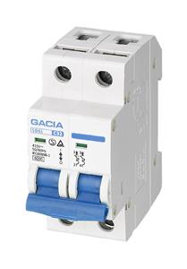 Gacia SB6L-2D02 inst. 2p D2 6kA