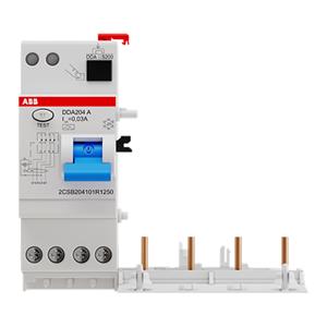 DDA204 FI-Block 4P 25A 30mA Typ a 2 Module B427980 - ABB