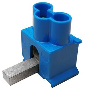 SEP Aansluitklem 3V max 3x16mm² blauw  DT3 2115905316 voor automaten 1 module breed Max 63A