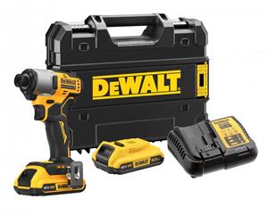 DeWALT DCF840D2T-QW 18V Li-ion XR Accu Slagschroevendraaier set (2x 2.0Ah) in TSTAK koffer - koolborstelloos