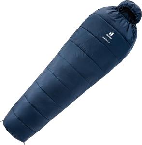 Deuter Shadow +5° Mumienschlafsack Farbe: 3130 steel/navy, RV links)