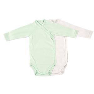 Alvi Langarmbody 2er Pack mint + weiß