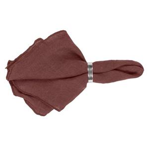 Broste Copenhagen Tischdecke » Gracie Serviette 45x45 Aubergine«