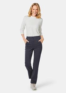 goldner Broek van zachte stretch - marine -