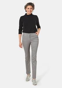 goldnerfashion Broek CARLA - lichtgrijs -