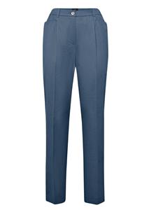 goldner Katoenen stretchbroek - blauw -