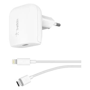 Belkin  20W Oplader USB-C PD met Lightning Kabel