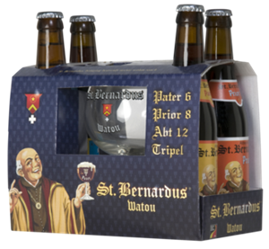 St. Bernardus Cadeauverpakking met glas 132CL