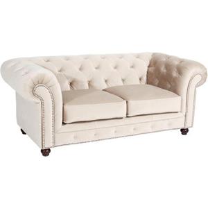 Max Winzer Chesterfield-Sofa Old England, im Retrolook, Breite 192 cm