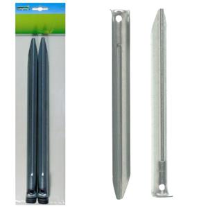 50x Tent haringen van metaal 24 cm -