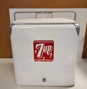 Fiftiesstore 7-UP Koelbox - Progress Refrigerator Co - Origineel